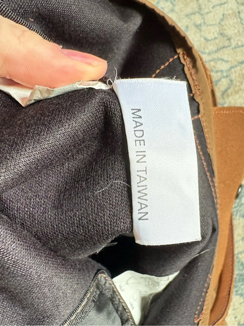 L.L Bean Traveler Roll Up Nylon Bag Packable Longchamp Style Leather Casual